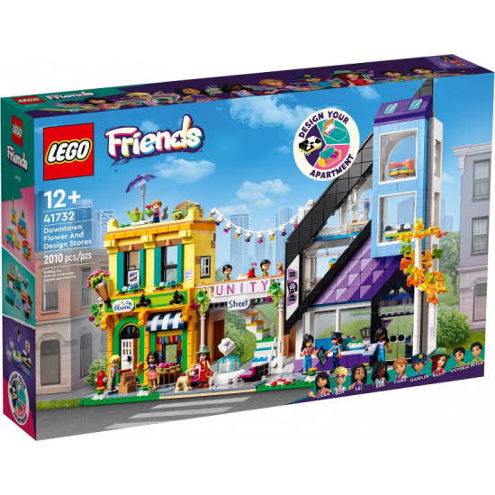 LEGO FRIENDS Downtown Flower and Design Stores 2023